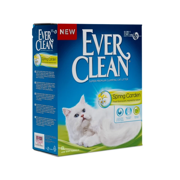 [5060412214148] Ever Clean Spring Garden Topaklanan Kedi Kumu (10 Lt, 1 Adet)