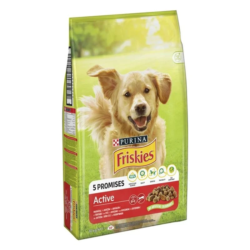 [12423561] Friskies Active Vitafit Biftekli Yetişkin Köpek Maması