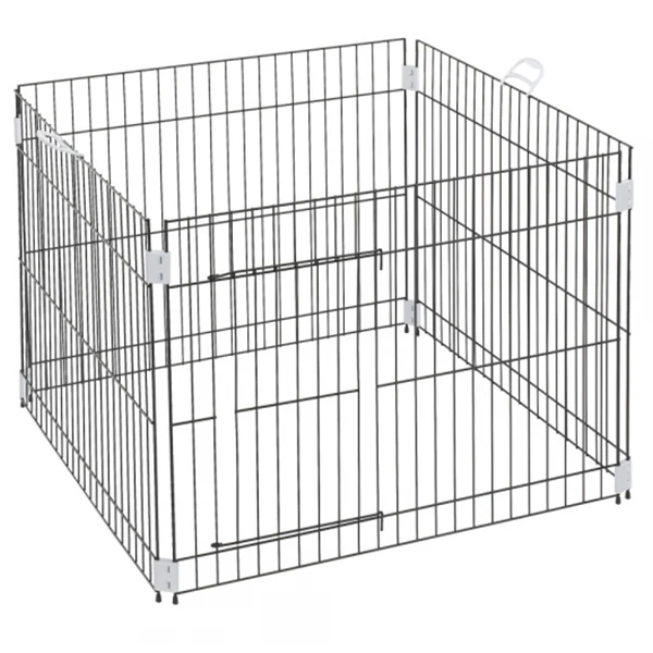 [8010690082523] Ferplast Metal Köpek Eğitim Kafesi 80x80x62 Cm