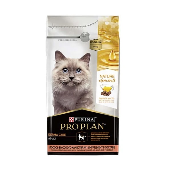 [12424854] Pro Plan Nature Elements Skin Coat Somonlu Yetişkin Kedi Maması