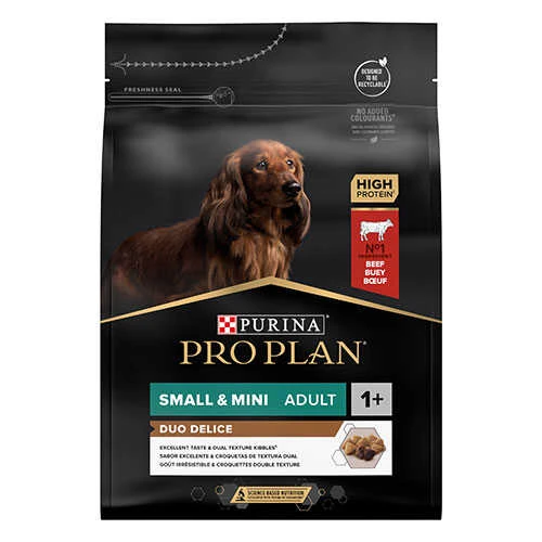 [12340479] Pro Plan Duo Delice Sığır Etli Küçük Irk Yetişkin Köpek Maması