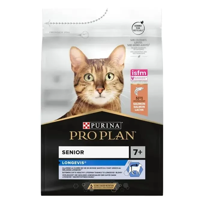 Pro Plan Senior 7+ Somonlu Yaşlı Kedi Maması