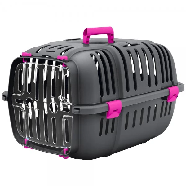 [8010690184128] Ferplast Jet 20 Kedi ve Köpek Taşıma Çantası (Pembe)
