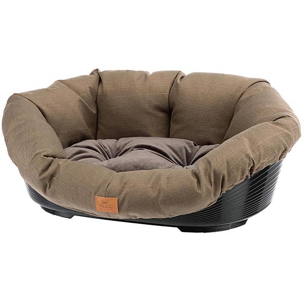 [8010690180236] Ferplast Sofa 2 Minderli Plastik Köpek Yatağı
