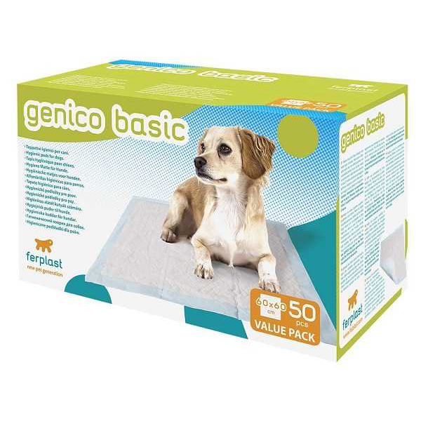 [8010690141350] Ferplast Genico Köpek Çiş Eğitim Pedi 60x60 Cm