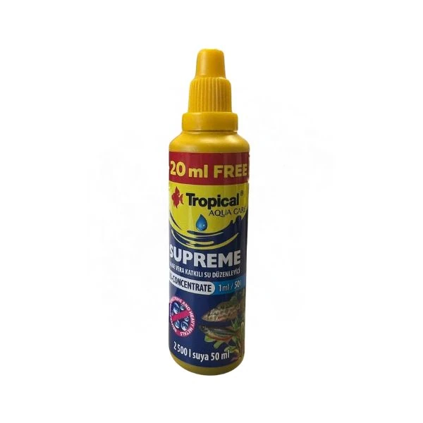 [34333] Tropical Supreme Aleo Vera Katkılı Akvaryum Su Düzenleyici