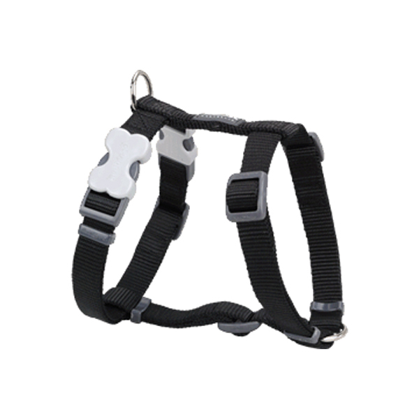 [DH-ZZ-BB-12] Red Dingo Classic Köpek Göğüs Tasması (Siyah, 12 Mm)