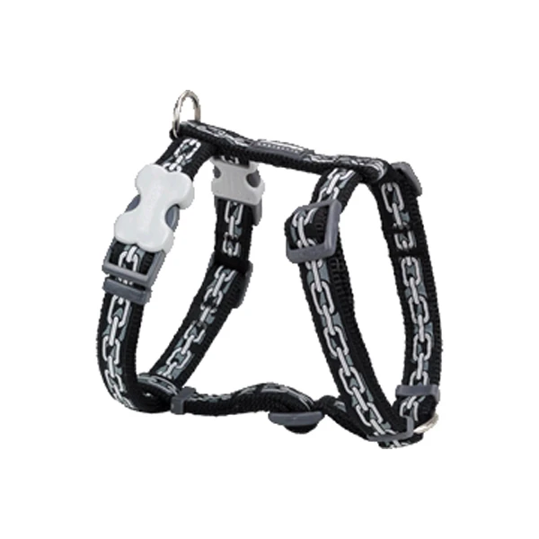 [DH-CN-BB-12] Red Dingo Chain Zincir Desenli Köpek Göğüs Tasması (12 Mm)