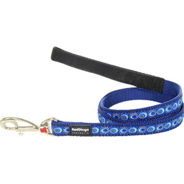 [L4-CO-DB-20] Red Dingo Cosmos Desenli Köpek Uzatma Tasması Lacivert (20 Mm)