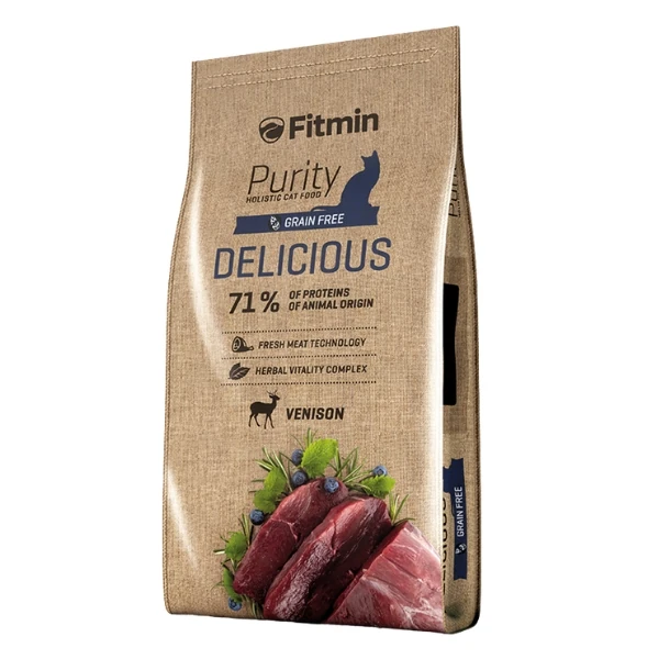 [09-T00017] Fitmin Purity Delicious Taze Av Etli Tahılsız Yetişkin Kedi Maması