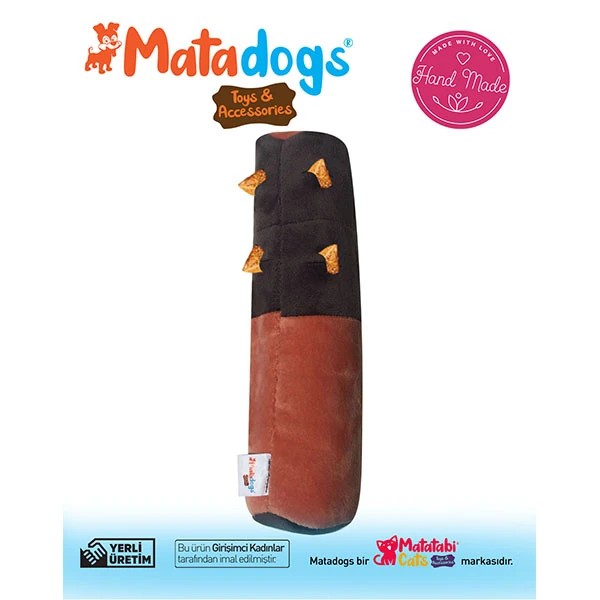 [8685334305421] Mata Dogs Rull Rulo Şekilli Köpek Oyuncağı
