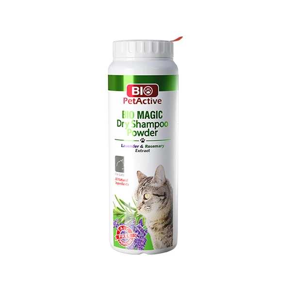 [BPA-SMP-318] Bio Pet Active Bio Magic Biberiye Özlü Toz Kedi Şampuanı
