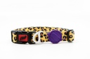 Tailpetz Leopard Desenli Köpek Boyun Tasması 40x65 Cm