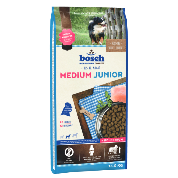 [BSC1016] Bosch Medium Junior Kümes Hayvanlı Orta Boy Irk Yavru Köpek Maması