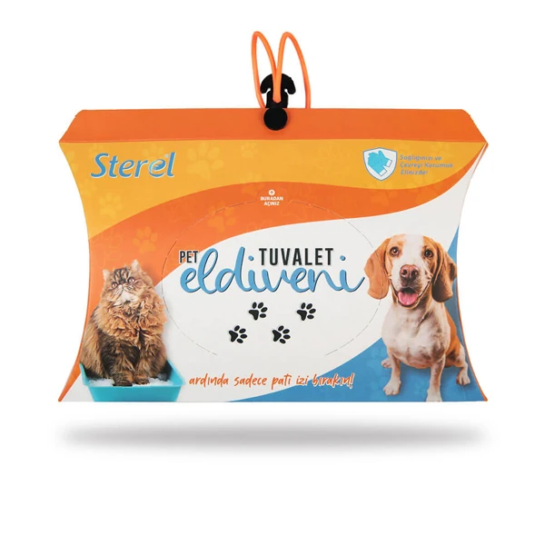 [8682631498030] Sterel Pet Tuvalet Eldiveni