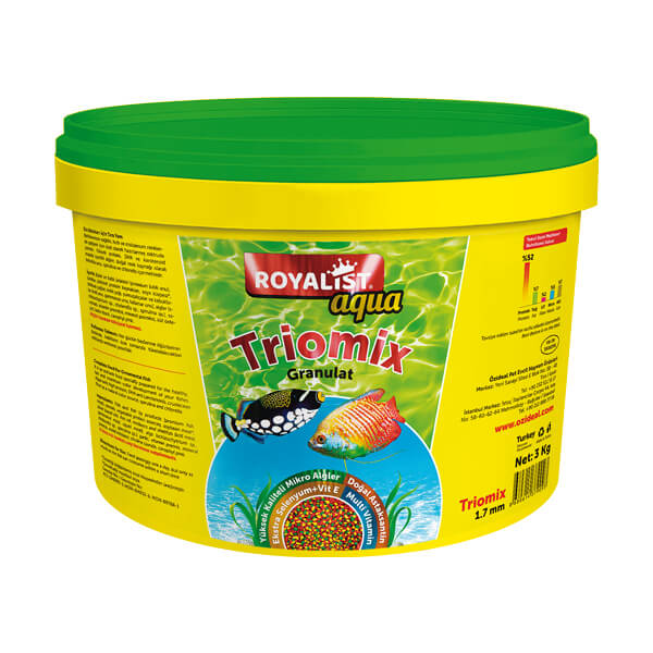 [RL-01506] Royalist Aqua Triomix Granül Balık Yemi 100 Ml (3 Kg)