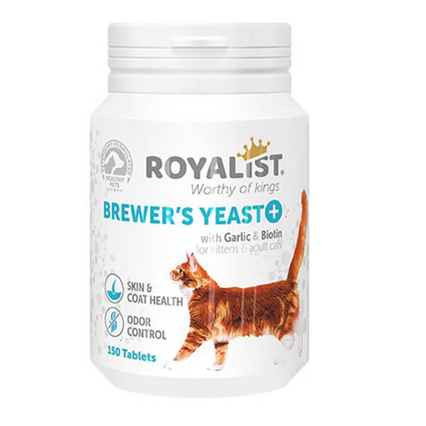 [RL-03323] Royalist Brewers Yeast Deri Tüy Sağlığı ve Koku Giderici Kedi Tableti