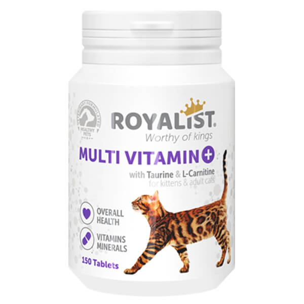[RL-03325] Royalist Multivitamin Kediler için Mineral Katkılı Tablet