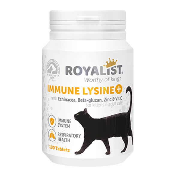 [RL-03327] Royalist Immune Lysine Bağışıklık Güçlendirici Kedi Tableti