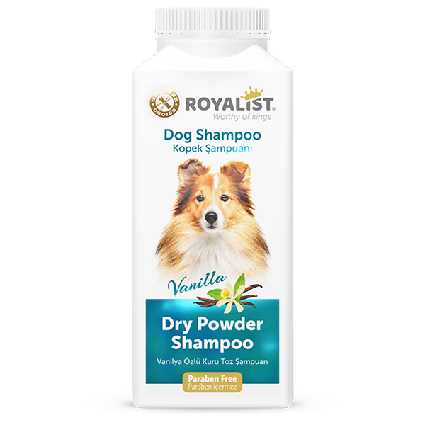 [RL-03474] Royalist Parabensiz Köpekler için Vanilyalı Kuru Toz Şampuan