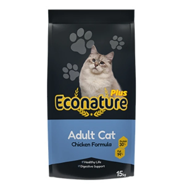 [1000-017] Econature Plus Tavuklu Yetişkin Kedi Maması