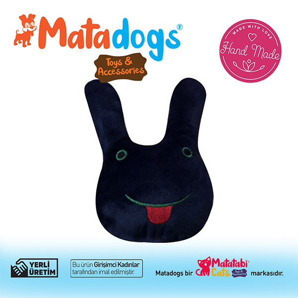 [8685334305636] Mata Dogs Sparky Köpek Oyuncağı 16 Cm (Mavi)