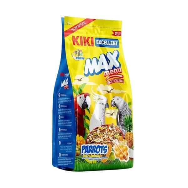 [KB309] Kiki Excellent Max Menu Ballı Papağan Yemi