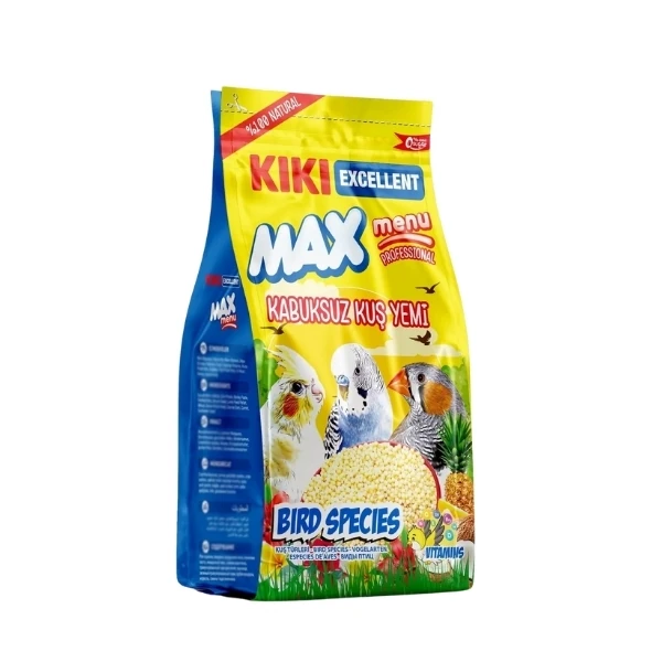 [KB305] Kiki Excellent Max Menu Kabuksuz Muhabbet Kuşu Yemi