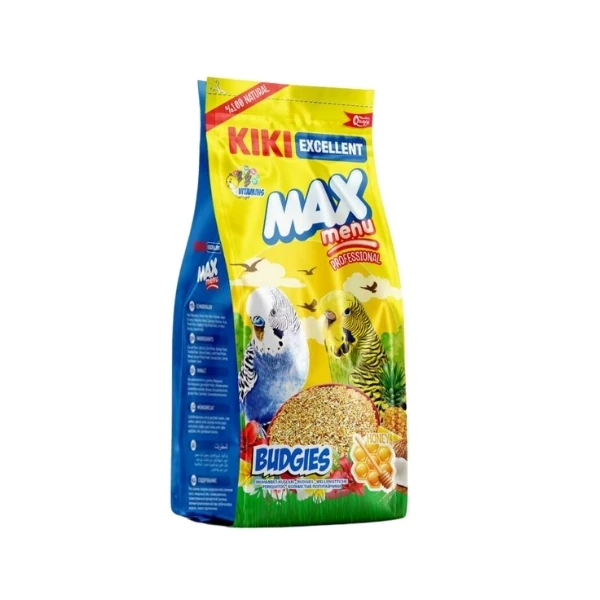[KB301] Kiki Excellent Max Menu Ballı Muhabbet Kuşu Yemi (500 Gr)