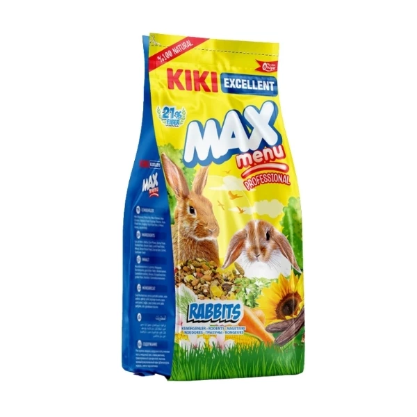 [KG301] Kiki Excellent Max Menu Tavşan Yemi (500 Gr)