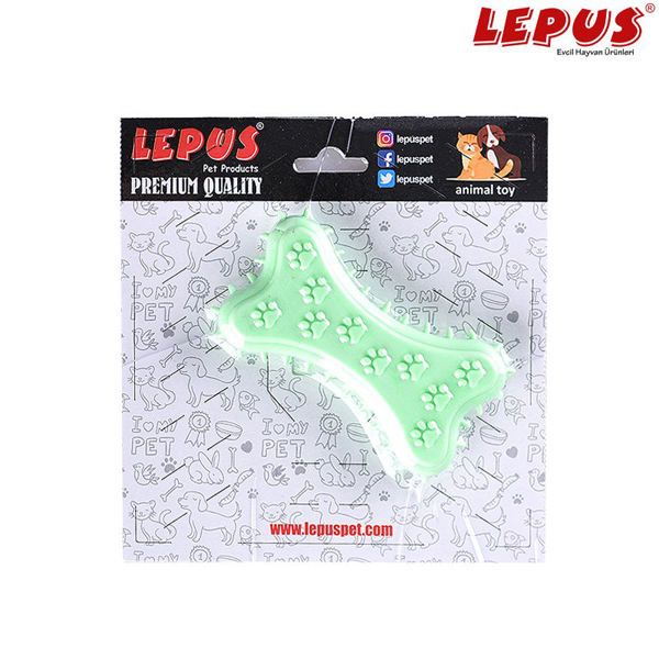 [LPS2010-01] Lepus Ağız ve Diş Sağlığı için Küçük Kemik Köpek Oyuncağı 11x6 Cm