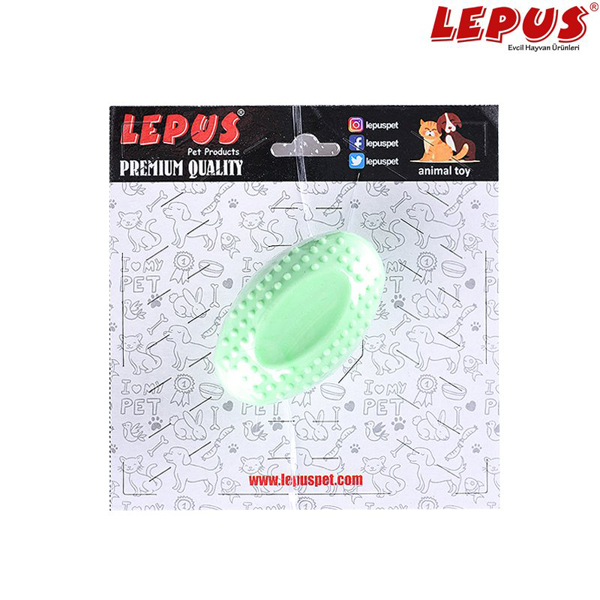 [LPS2024-01] Lepus Dental Oval Top Köpek Oyuncağı 5 Cm