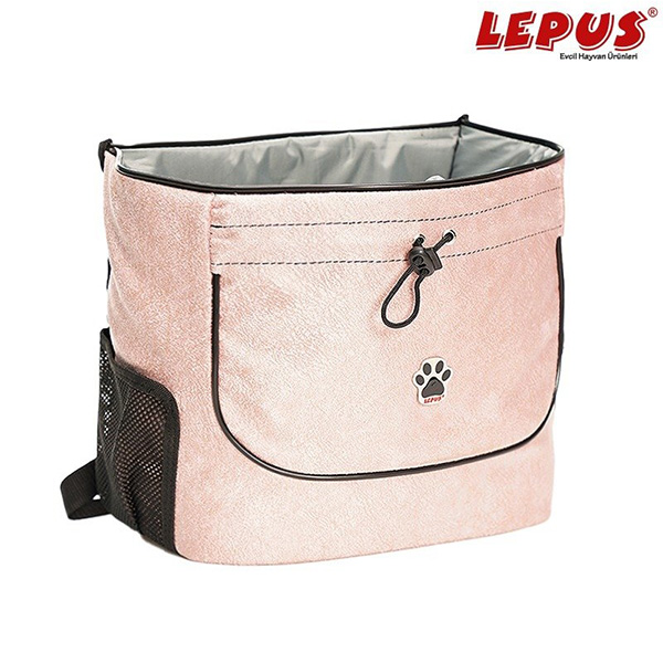 [LPS-AKC-03] Lepus Ana Kucağı Kedi Köpek Taşıma Çantası (Pembe)