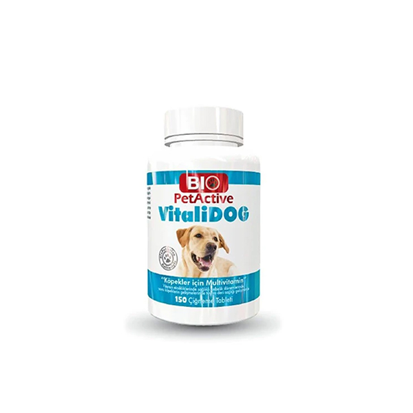 [BPA-TB-014] Bio Pet Active Vitalidog Köpekler için Multivitamin Tableti