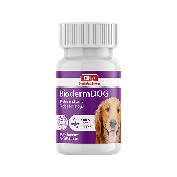 [BPA-TB-394] Bio Pet Active Bioderm Tüy Dökülme Önleyici Biotin ve Çinko Köpek Tableti