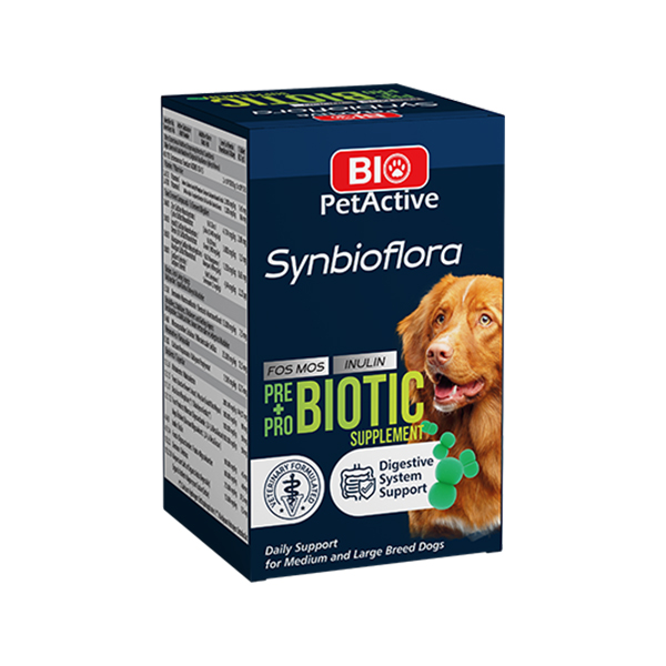 [BPA-TB-414] Bio Pet Active Büyük Irk Köpekler için Synbioflora Probiotik Suplement Tablet