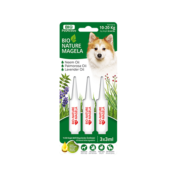 [BPA-BKM-475] Bio Pet Active Bio Nature Köpek Tüy ve Deri Bakım Damlası (3x3 Ml)