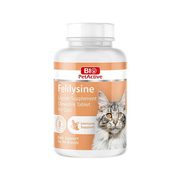 [BPA-TB-585] Bio Pet Active Bio-Felilysine Kedi ve Köpekler için Lizin Tablet