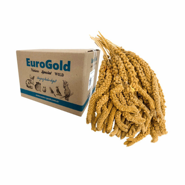 [500-0052-1] Petzz Kuşlar için Sarı Dal Darı İthal (1 Kg)