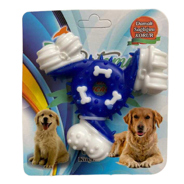 [ST00750] Petzz Termoplastik Dental Ufo Kemik Köpek Oyuncağı