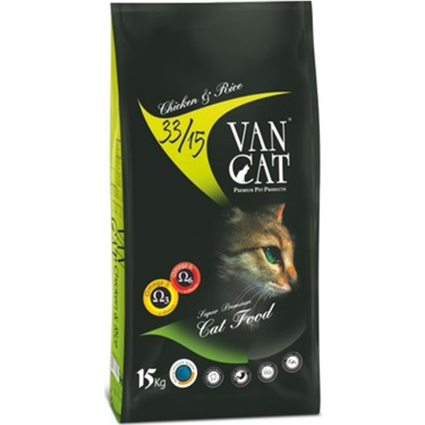 [8699245856125] Vancat Tavuklu Yetişkin Kedi Maması (15 Kg)