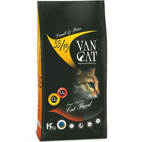 [8699245856101] Vancat Kuzu Etli Yetişkin Kedi Maması (15 Kg)