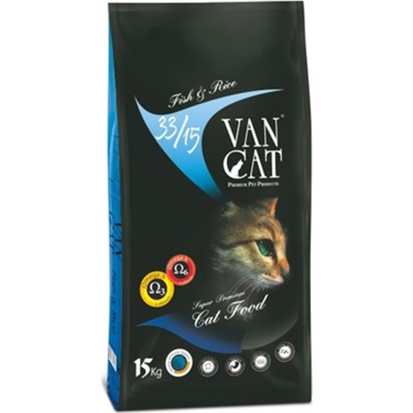 [8699245856156] Vancat Balıklı Yetişkin Kedi Maması (15 Kg)