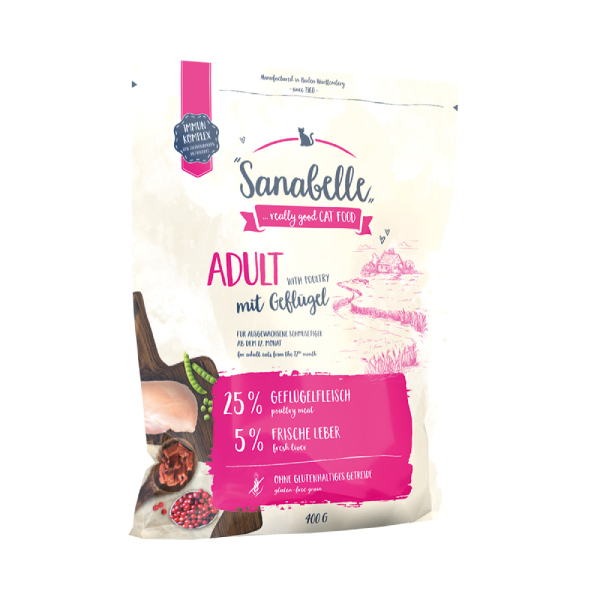 [SNB413] Sanabelle Kümes Hayvanlı Yetişkin Kedi Maması (400 Gr)