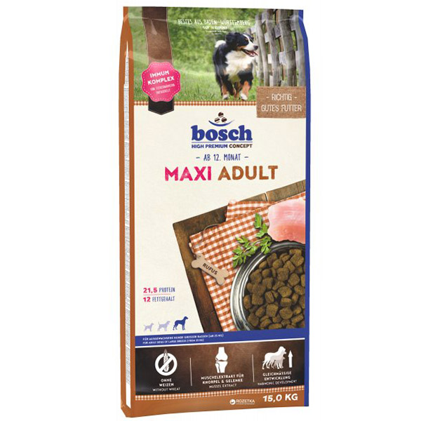 [BSC1009] Bosch Maxi Adult Kümes Hayvanlı Büyük Irk Yetişkin Köpek Maması