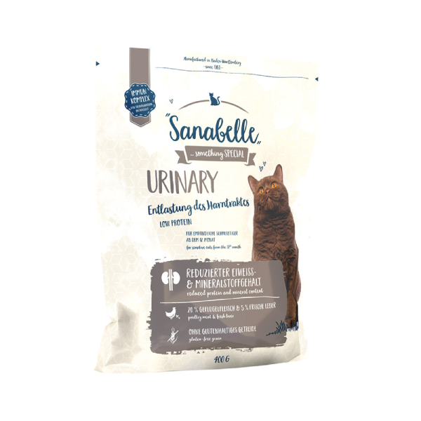 [SNB404] Sanabelle Urinary Tahılsız İdrar Yolları Sağlığı için Yetişkin Kedi Maması (400 Gr)