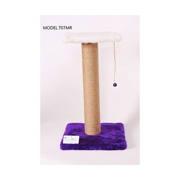[T07MR] Cat Hause T07 Tablalı Kedi Tırmalama Tahtası 58 Cm (Mor)