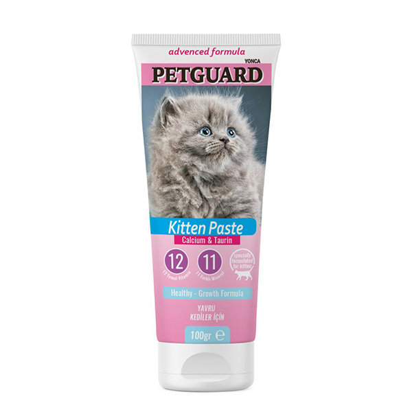 [YNC-8428] Pet Guard Kıtten Yavru Kediler için Kalsiyum ve Taurin Macun