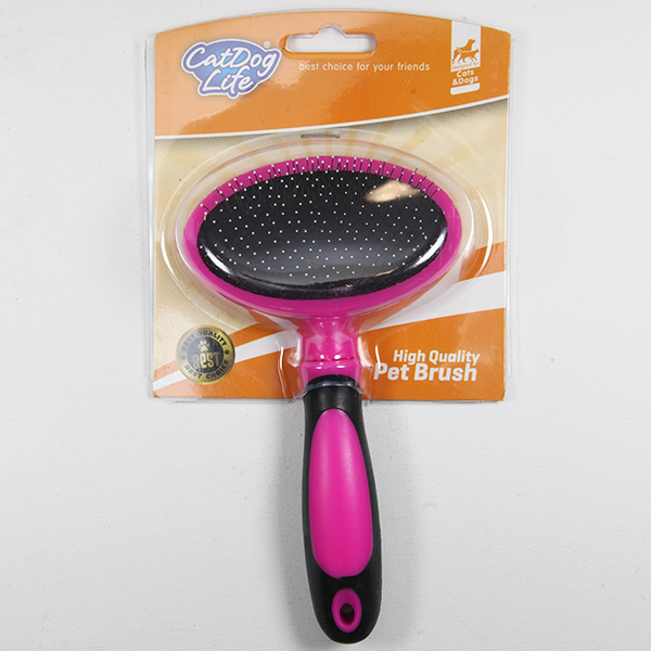 [BR-201036] Catdoglife Oval Uçlu Kedi ve Köpek Tarama Fırçası