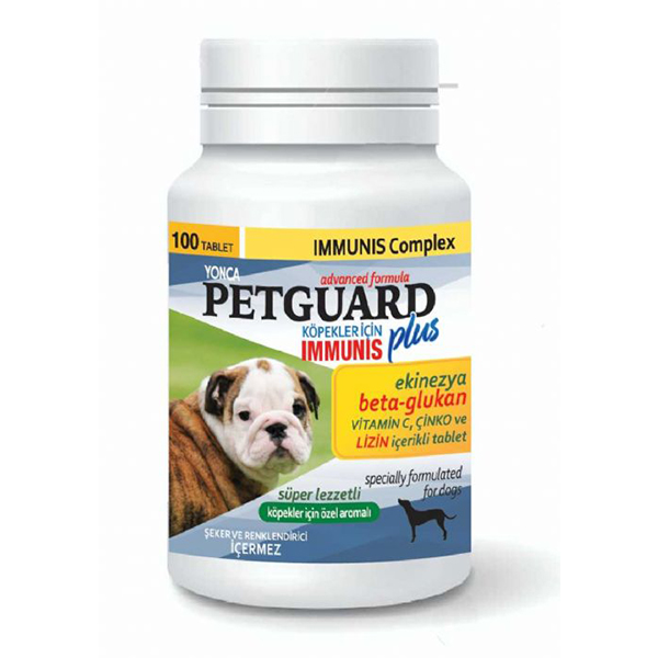 [YNC-8145] Petguard Plus Beta Glukan Immunis Ekinezyalı Köpek